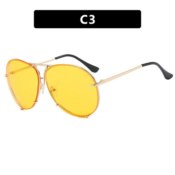 Ladies' flight sunglasses with stylish metal frame and UV protection Kalsten