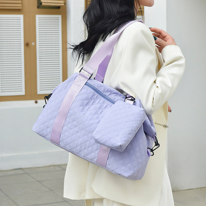 Multi-Functional Quilted Travel Duffle Bag Kalsten