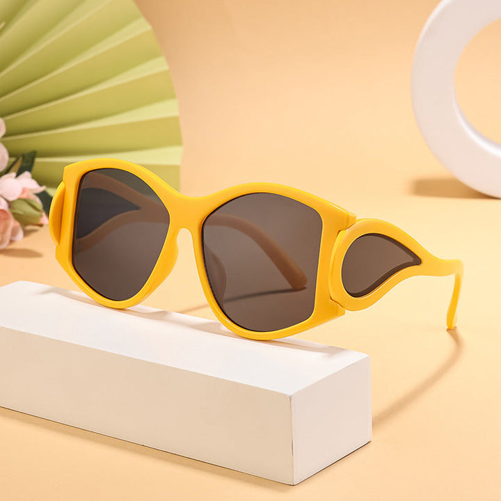 Ladies modern Cat-Eye sunglasses with unique frame and UV protection Kalsten