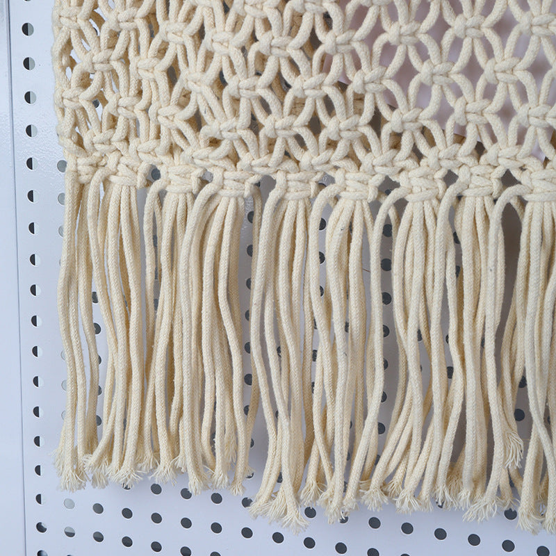 Handcrafted macrame bag with tassels Kalsten