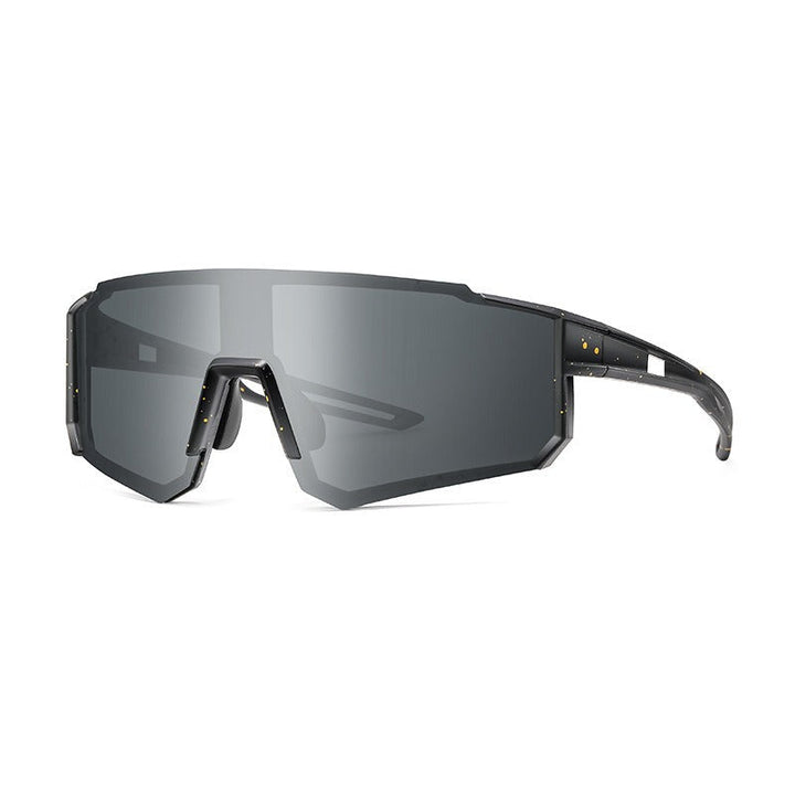 Unisex nan sporty visor sunglasses with polarized shatterproof polycarbonate lenses Kalsten