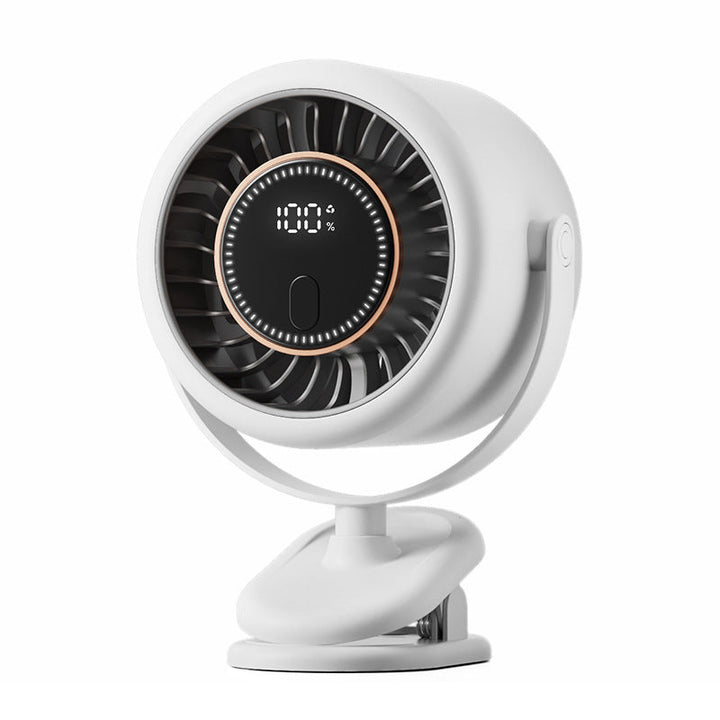 Women's portable hand fan with digital display Kalsten