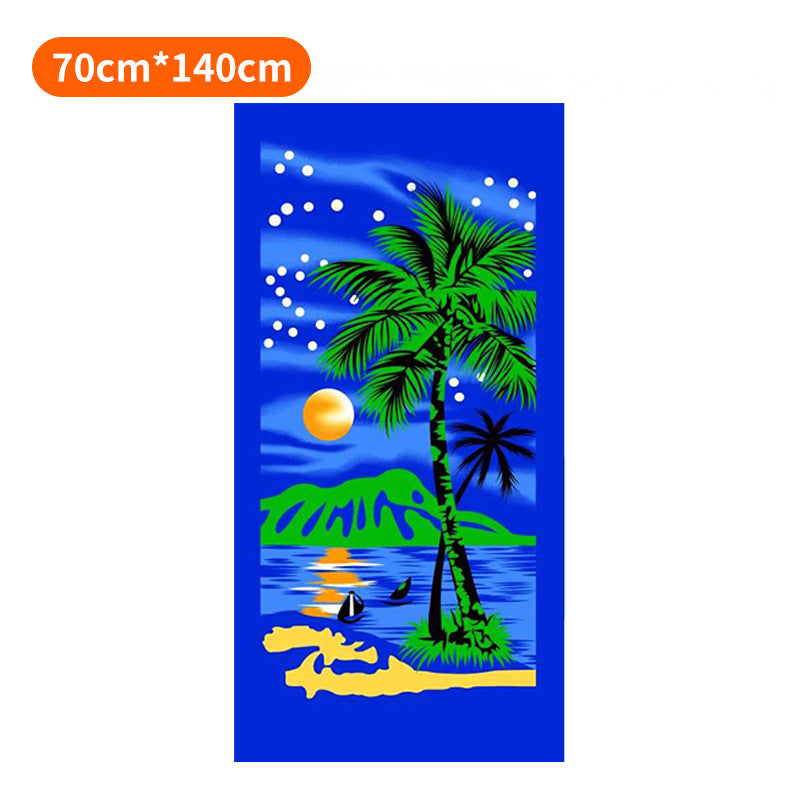 Beach towel with maritime anchor design Kalsten