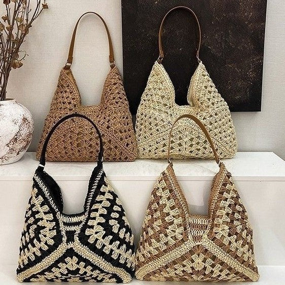 Macrame Shoulder Bag in Modern Design Kalsten