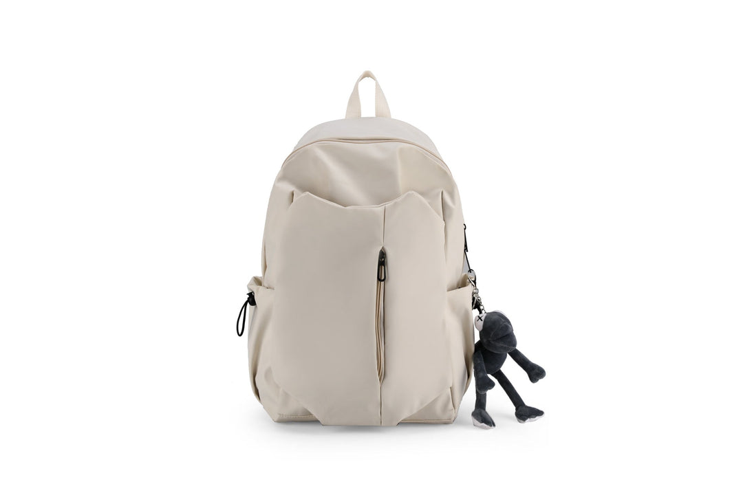 Backpack with Versatile Compartments and Charming Pendant Kalsten