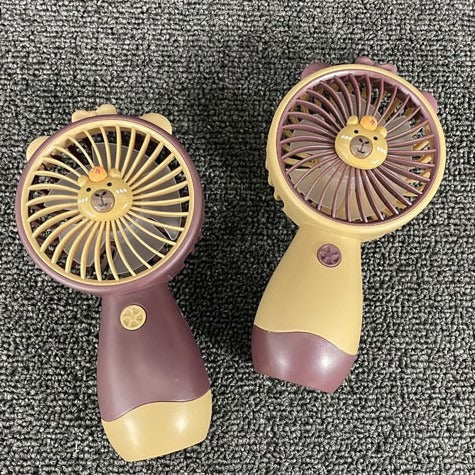 Unisex Portable Mini Hand Fan with Ergonomic Grip and USB Charging Function Kalsten
