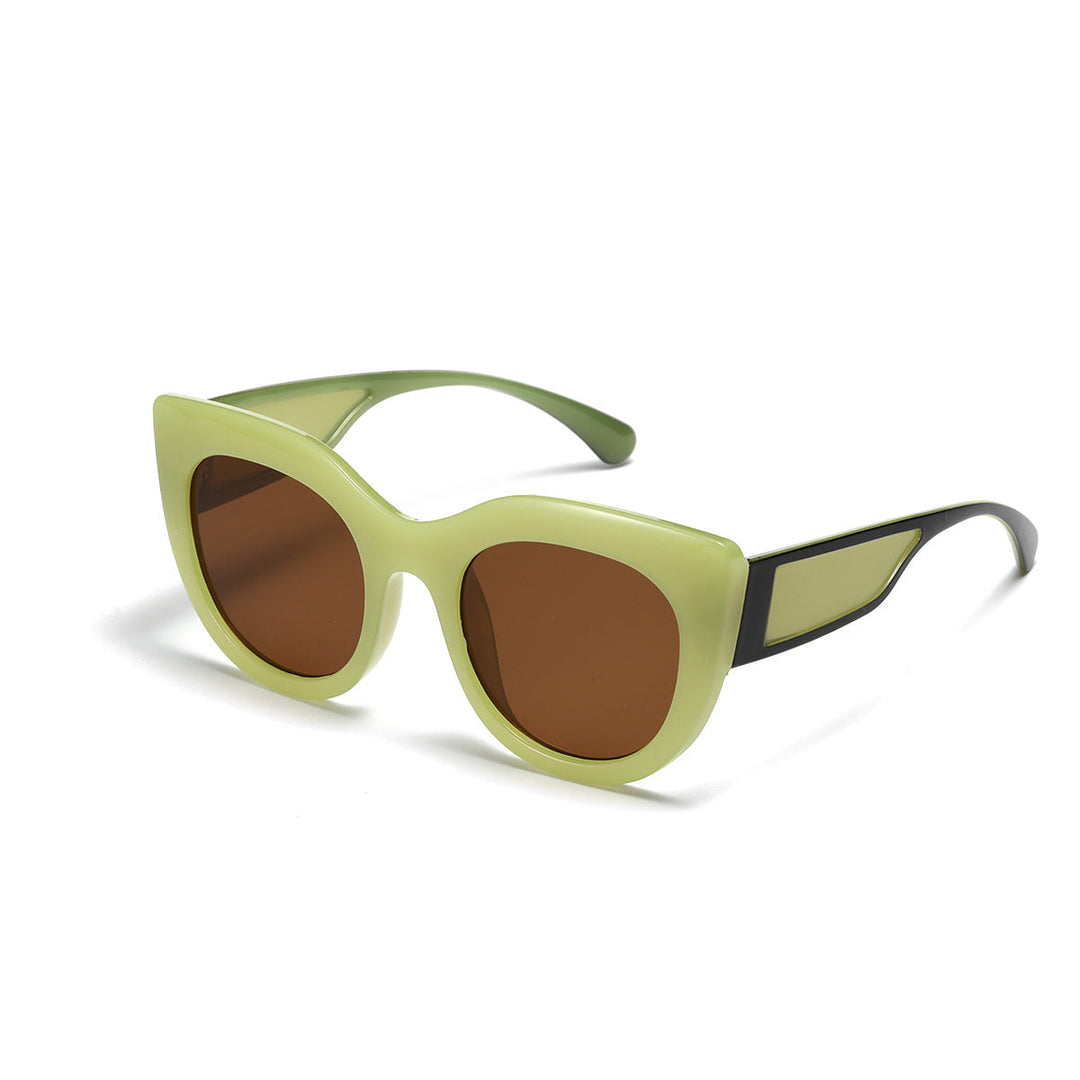 Women's fashionable cat-eye sunglasses with wide UV protection lenses Kalsten