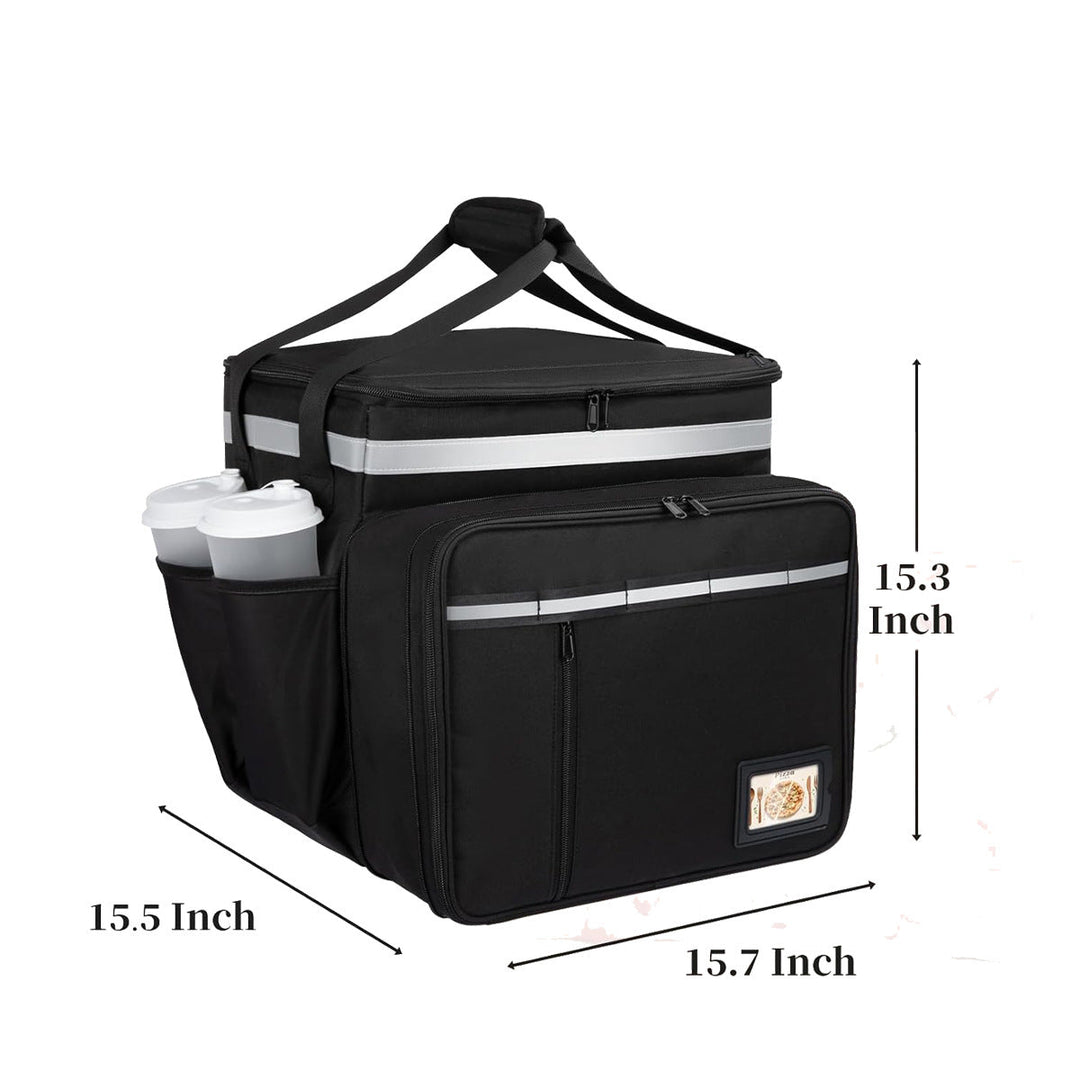 Ladies Insulated Multi-Purpose Delivery Bag with Practical Outer Pockets Kalsten