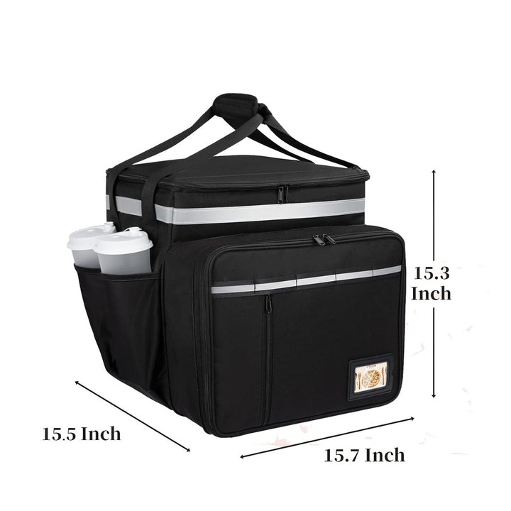 Ladies Insulated Multi-Purpose Delivery Bag with Practical Outer Pockets Kalsten