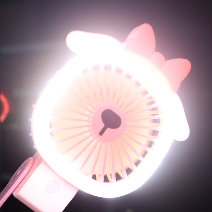 Creative handheld fan with USB connection and cute design Kalsten