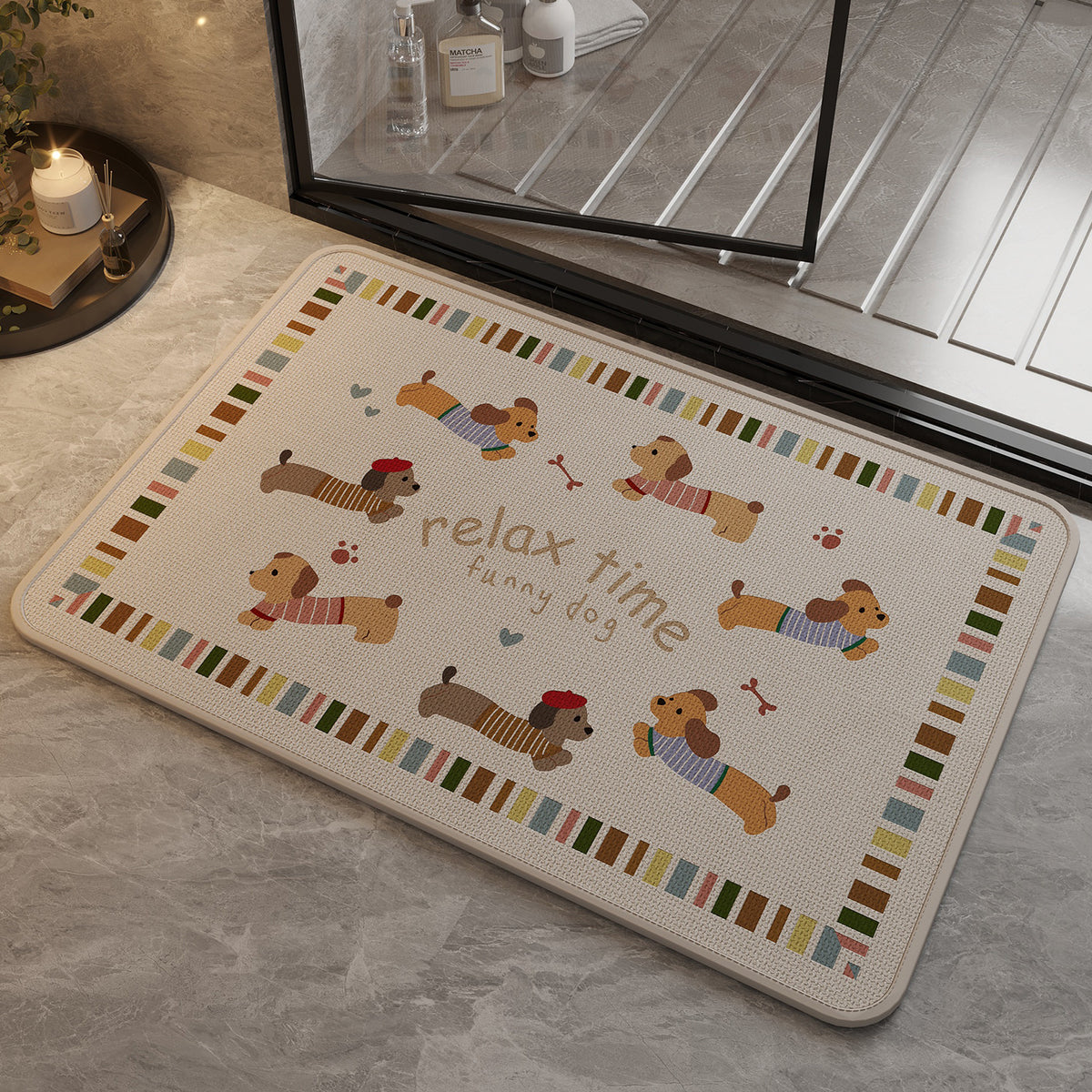 Funny Dog Indoor Mat Acalora