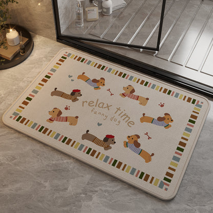 Funny Dog Indoor Mat Acalora