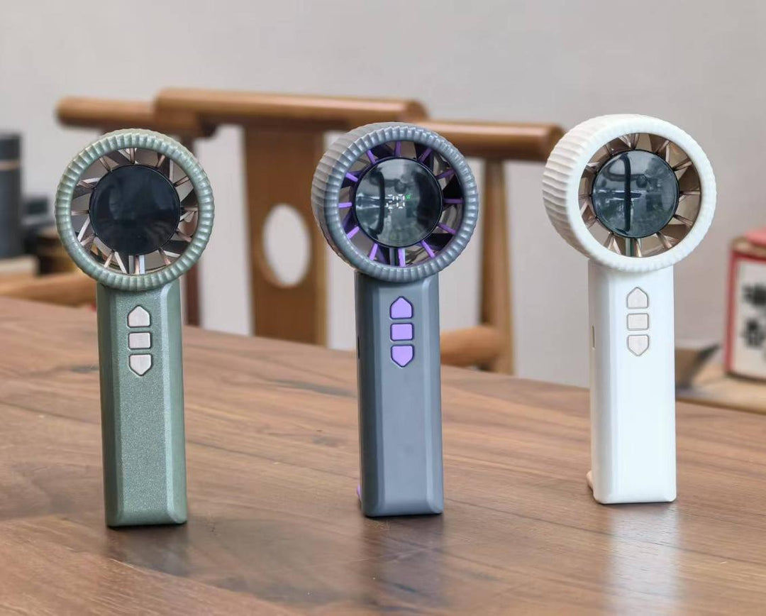 Unisex Portable Handheld Fan with Powerful Battery and Compact Design Kalsten