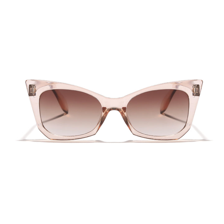 Women's sunglasses in trendy cat-eye design with striking leopard pattern Kalsten