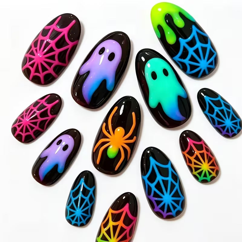 Halloween-Themed Nail Art Set Kalsten