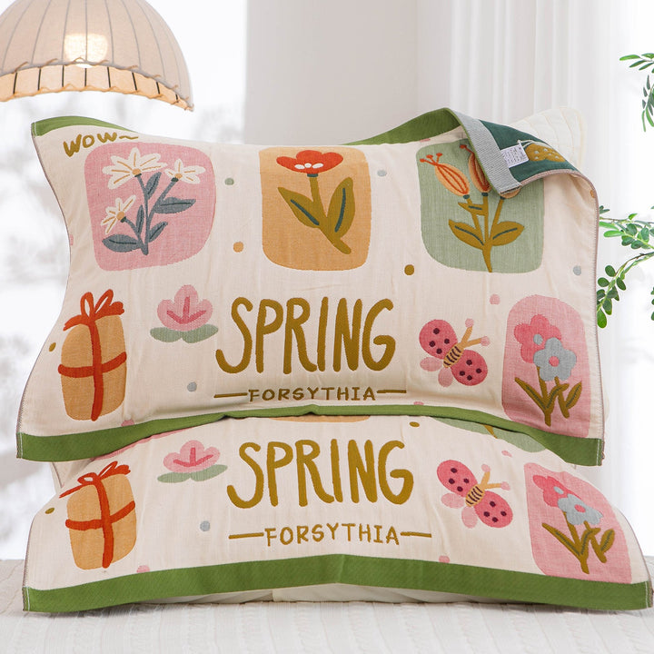 Women Decorative Pillow with Cheerful Design Kalsten