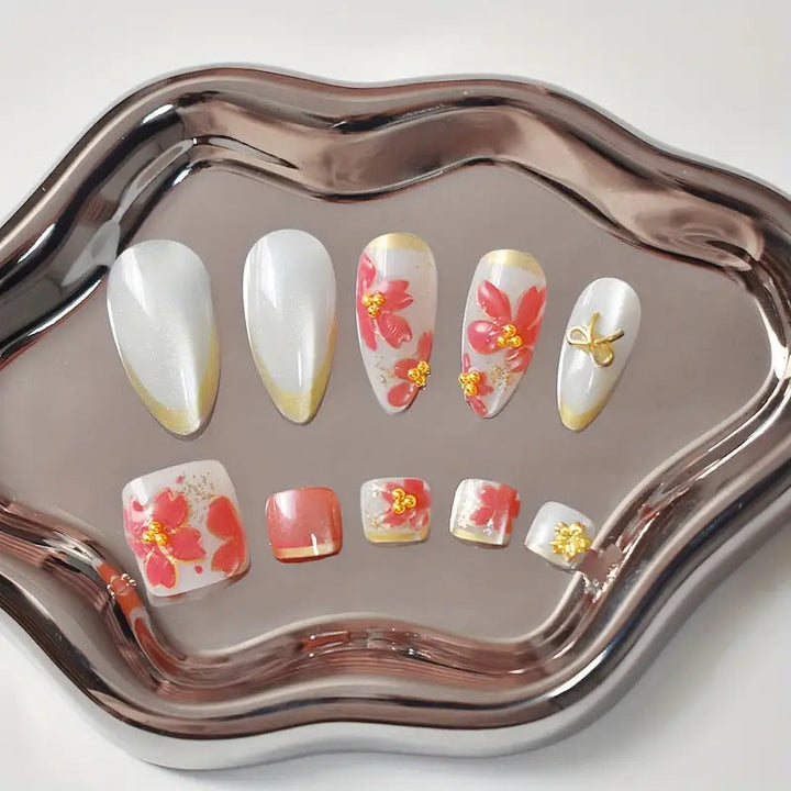 Floral Artistry Nail Set Kalsten