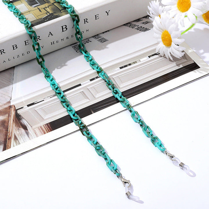 Fashionable necklace with clip clasp Kalsten