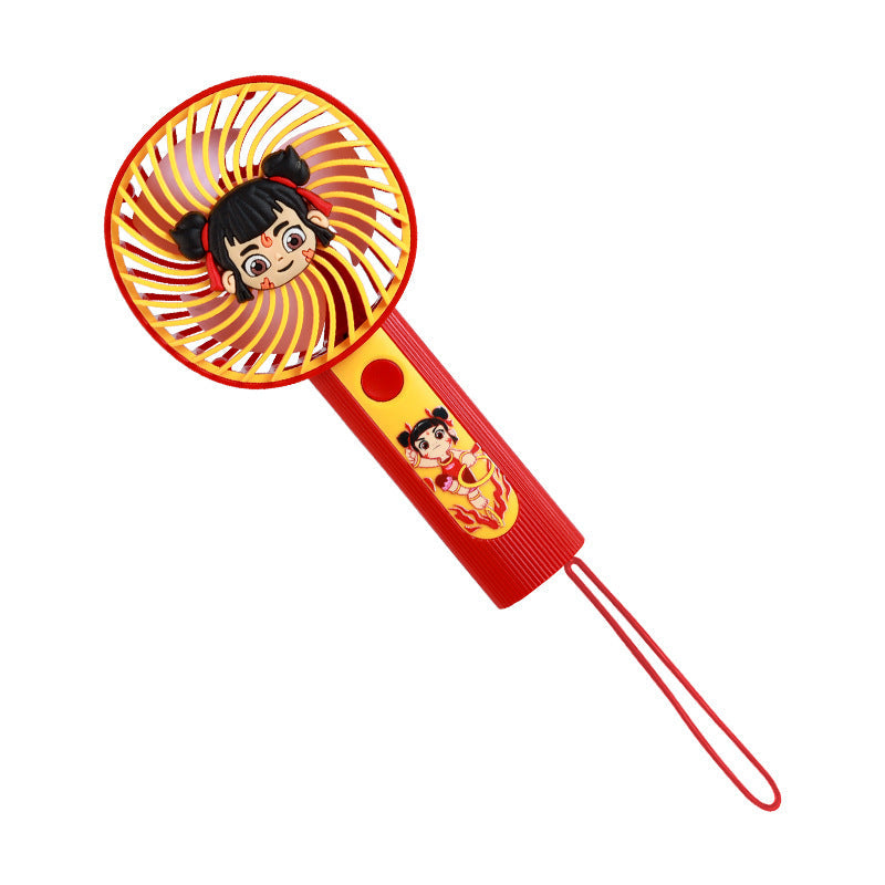 Women’s handheld fan with cute character design Kalsten