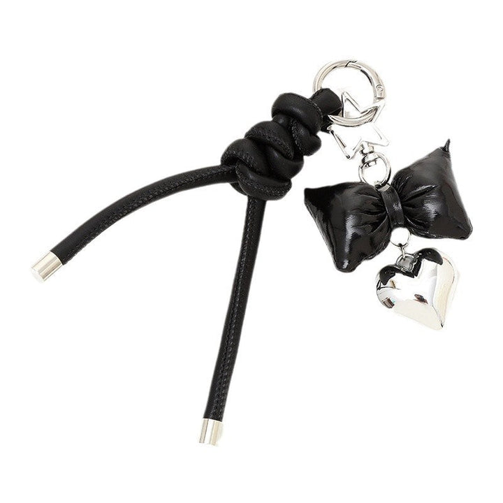 Fashionable Bow and Heart Keychain kalsten