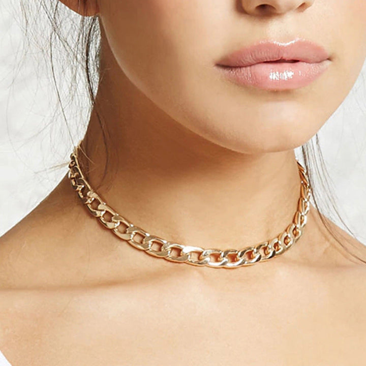 Statement Link Chain Necklace Kalsten