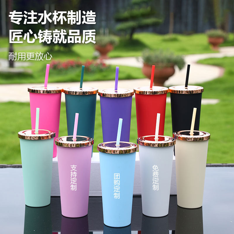 Women's Stylish Drinking Cup with Rose Gold Caps Kalsten