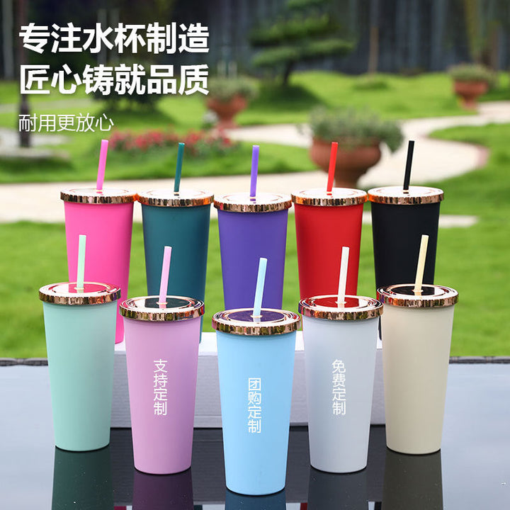 Women's Stylish Drinking Cup with Rose Gold Caps Kalsten
