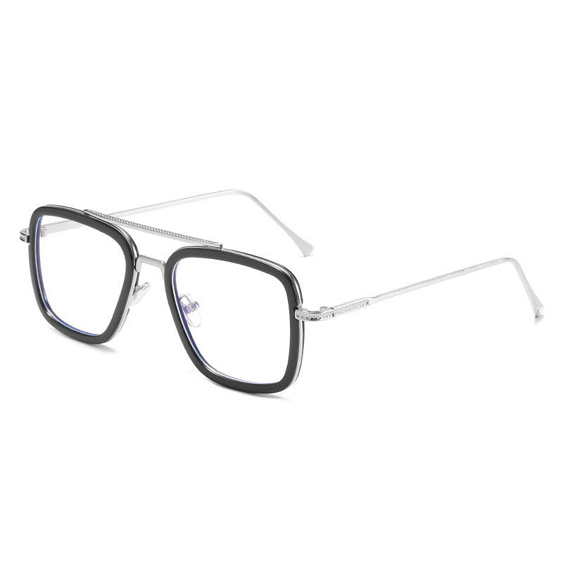 Women's fashionable square sunglasses with luxurious metal frame Kalsten