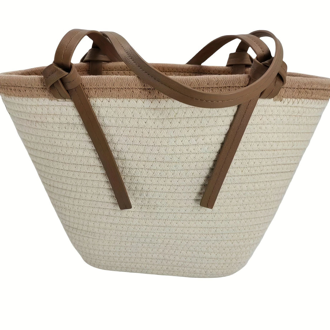 Spacious beach bag with reinforced bottom and easy-care material Kalsten