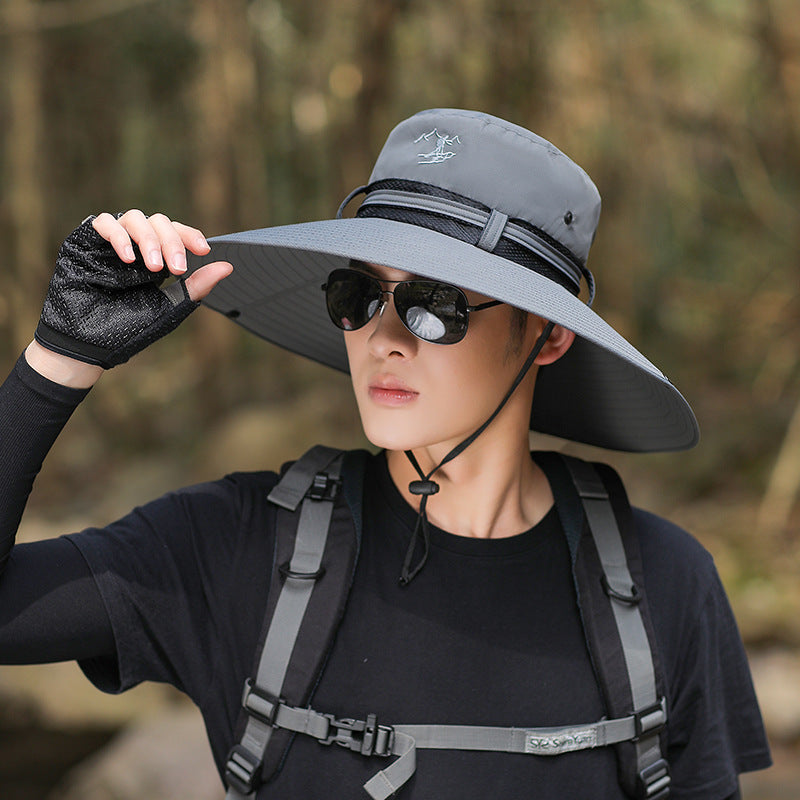 o Wide Brim Hiking Hat with UV Protection and Adjustable Chin Strap Kalsten