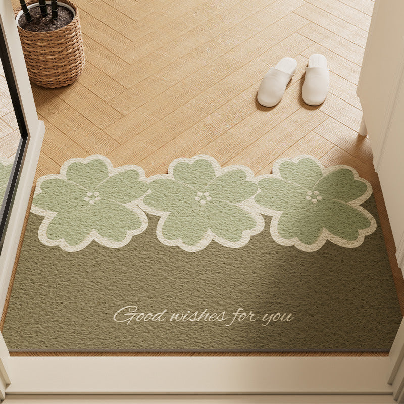 Floral Welcome Doormat