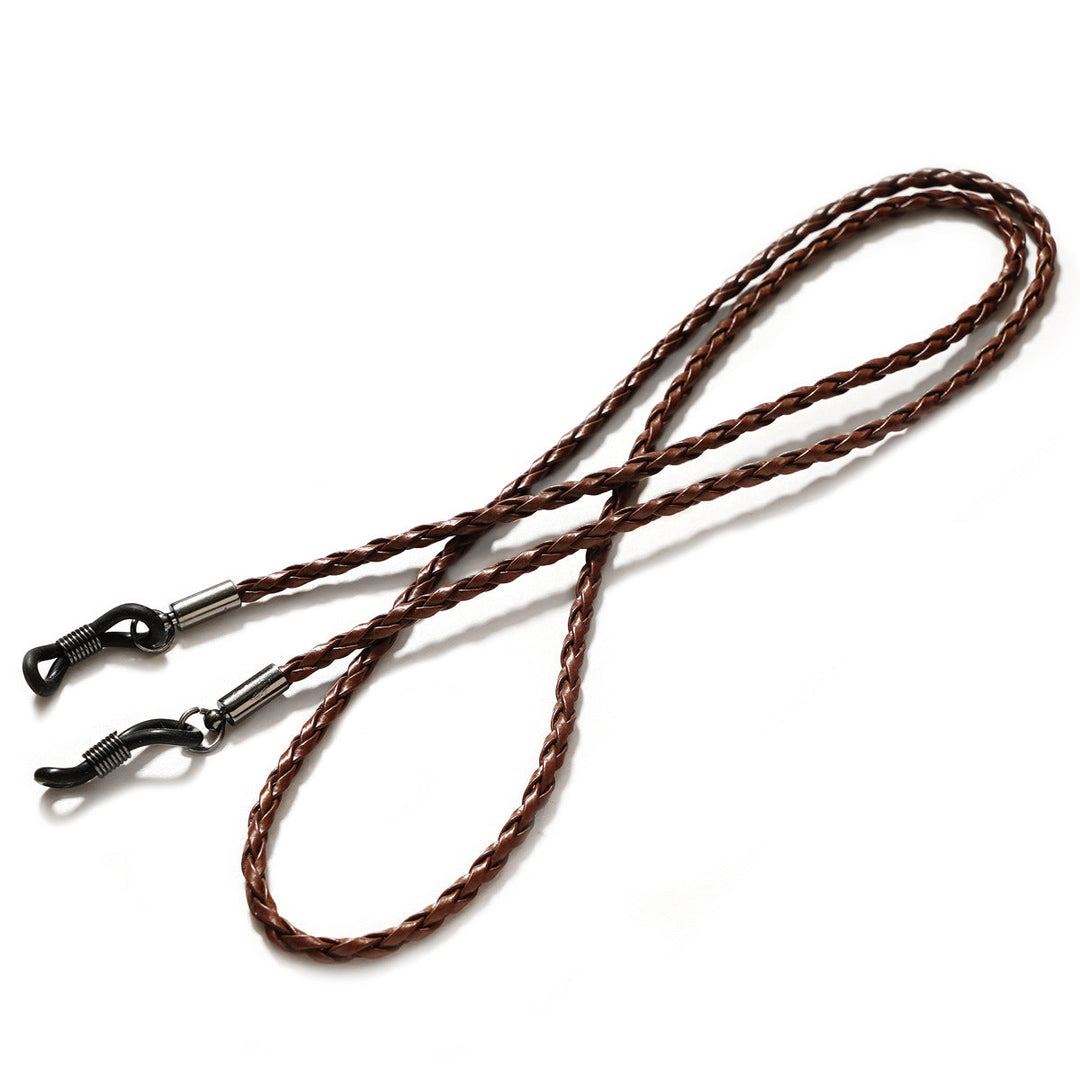 Woven Leather Eyewear Retainer Strap kalsten