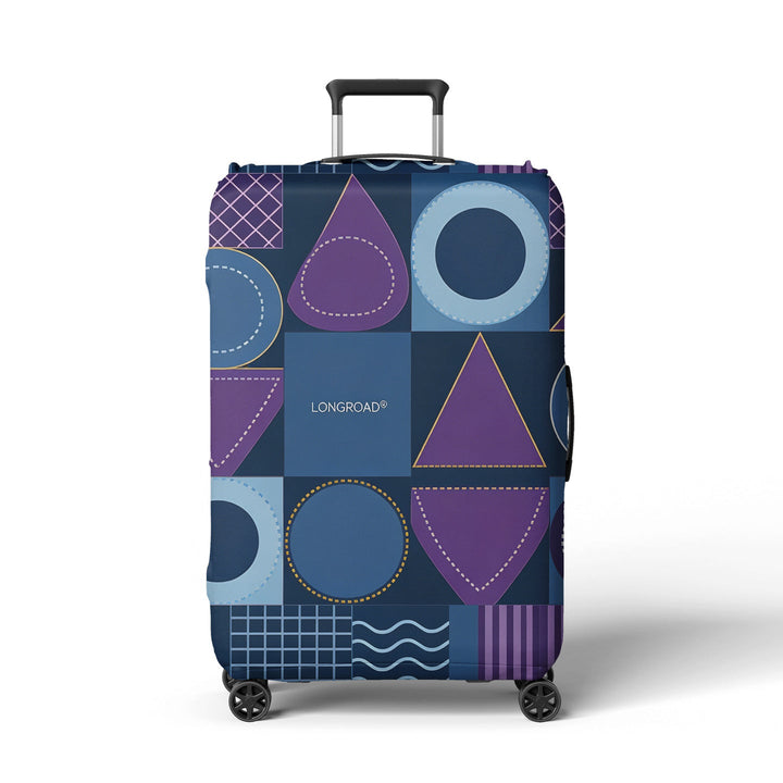 Ladies Luggage Protection with Modern Geometric Design Kalsten