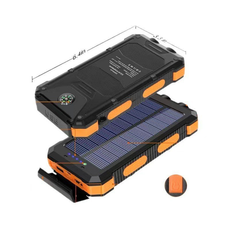 Portable solar power bank with integrated charging plug function Kalsten