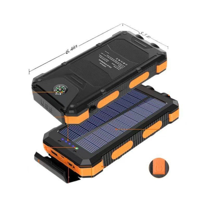 Portable solar power bank with integrated charging plug function Kalsten