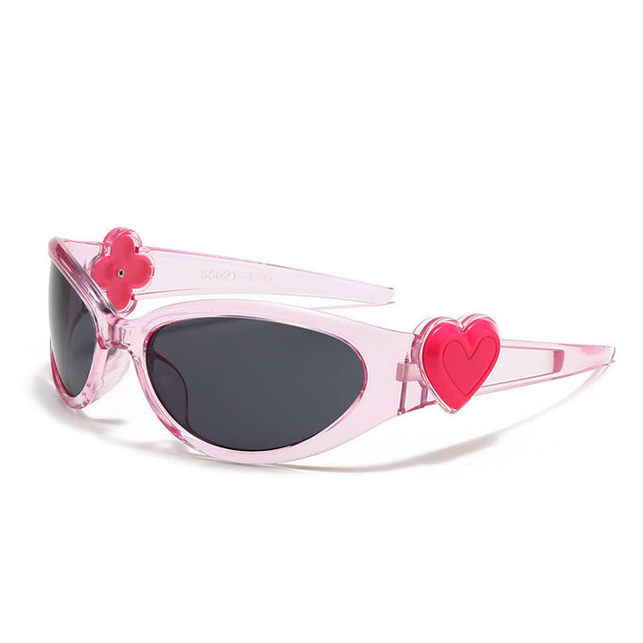 Ladies fashionable sunglasses in stylish heart design Kalsten