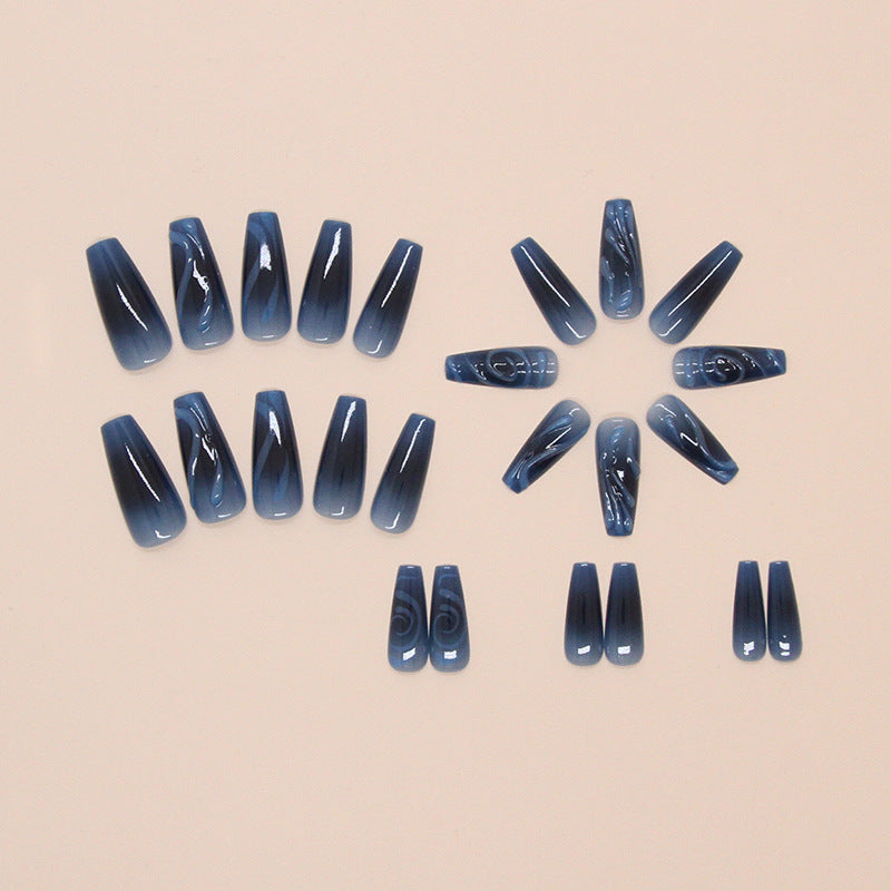 Artistic Swirl Press-On Nail Extensions Kalsten
