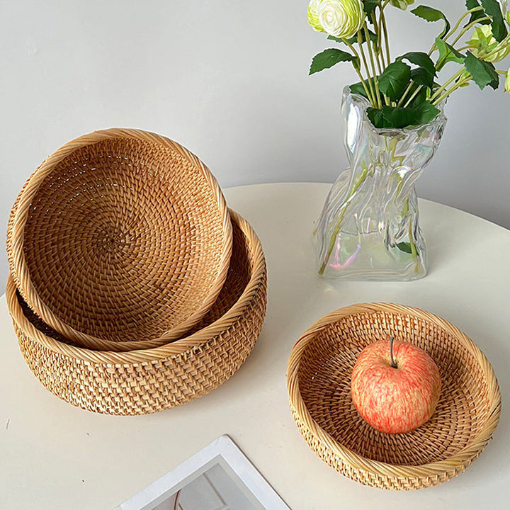 Ladies' beef decoration basket made of natural material Kalsten