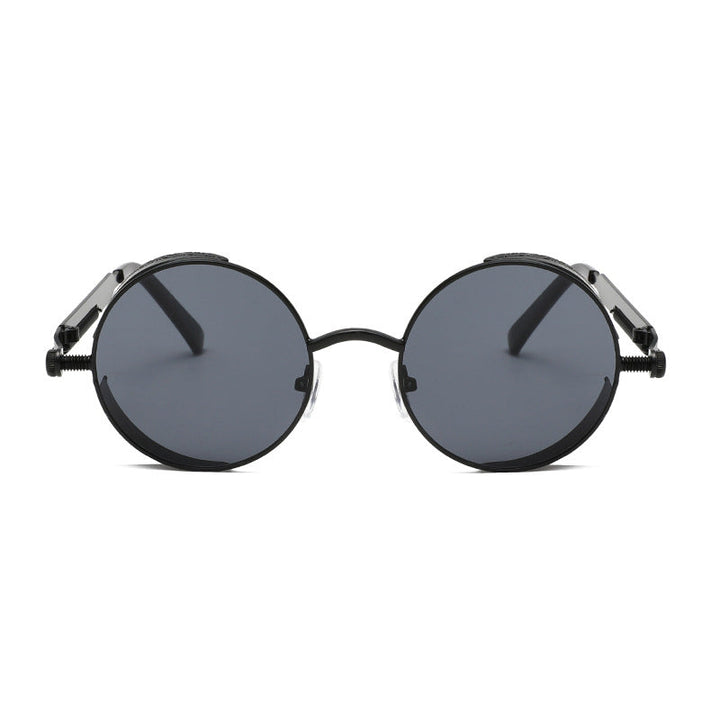 Ladies Round Sunglasses with High-Quality Metal Frame Kalsten