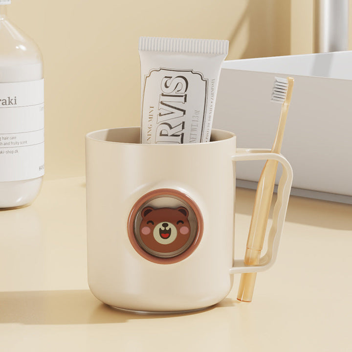 Women's cute coffee mug with cheerful bear design Kalsten