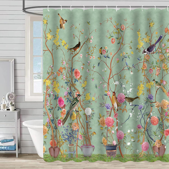 Nature-Inspired Shower Curtain Kalsten