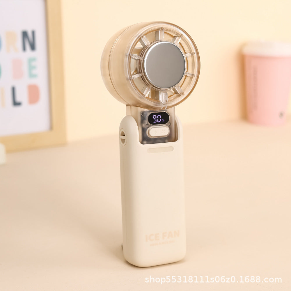 Rechargeable Ice Cooling Handheld Fan Kalsten