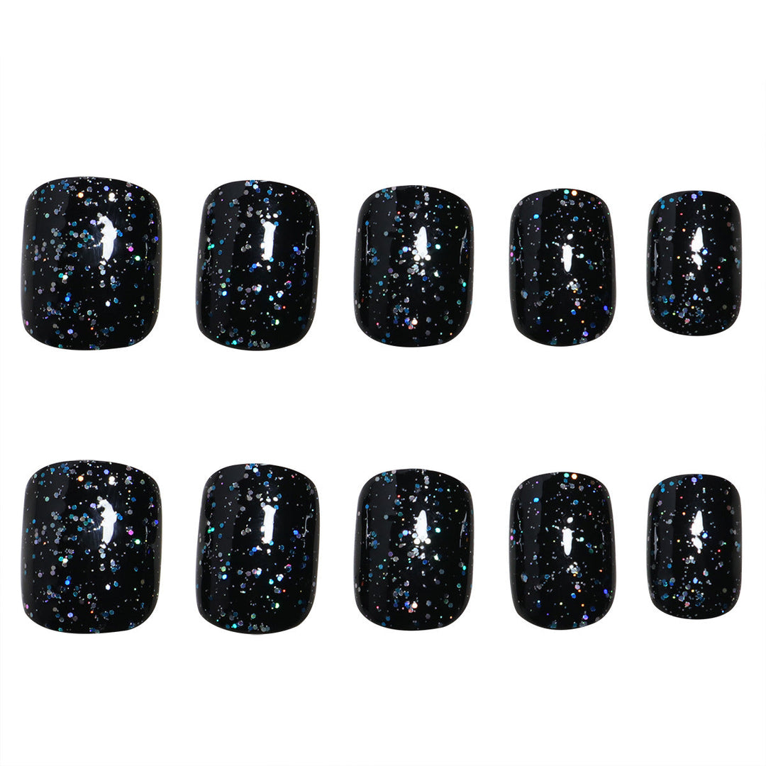 Sparkling Glitter Press-On Nails Kalsten