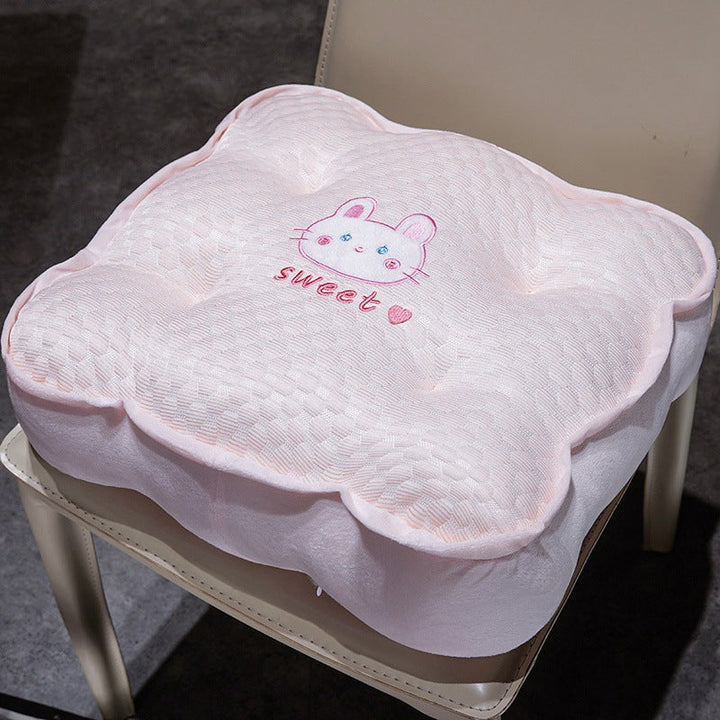 Plush comfort seat cushion with cute animal motif Kalsten