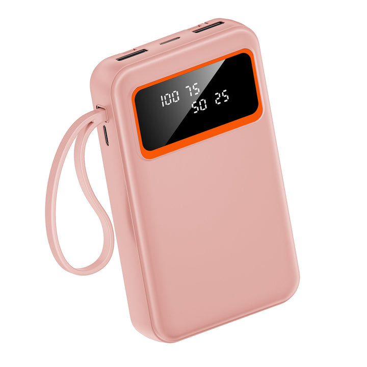 Portable power bank with digital LED display and fast charging function Kalsten