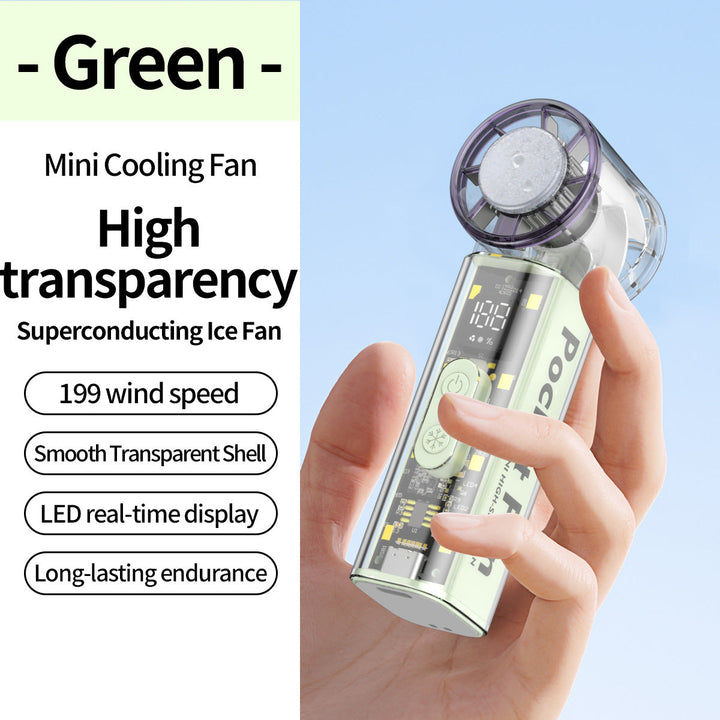 Unisex Pocket-Sized High-Speed Cooling Fan Kalsten