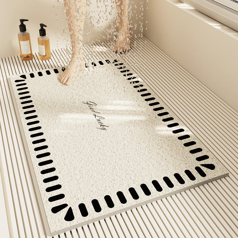 Slip-Resistant Geometric Bath Mat Kalsten