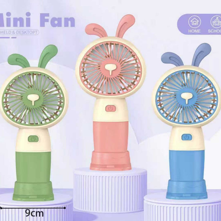 Unisex Handheld Fan with flexible design and integrated USB charging function Kalsten
