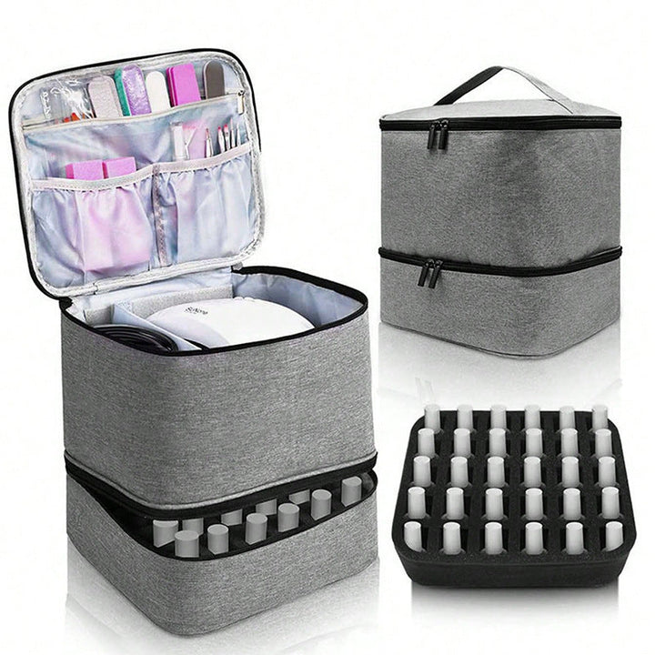 Cosmetic organizer with intelligent compartment system Kalsten