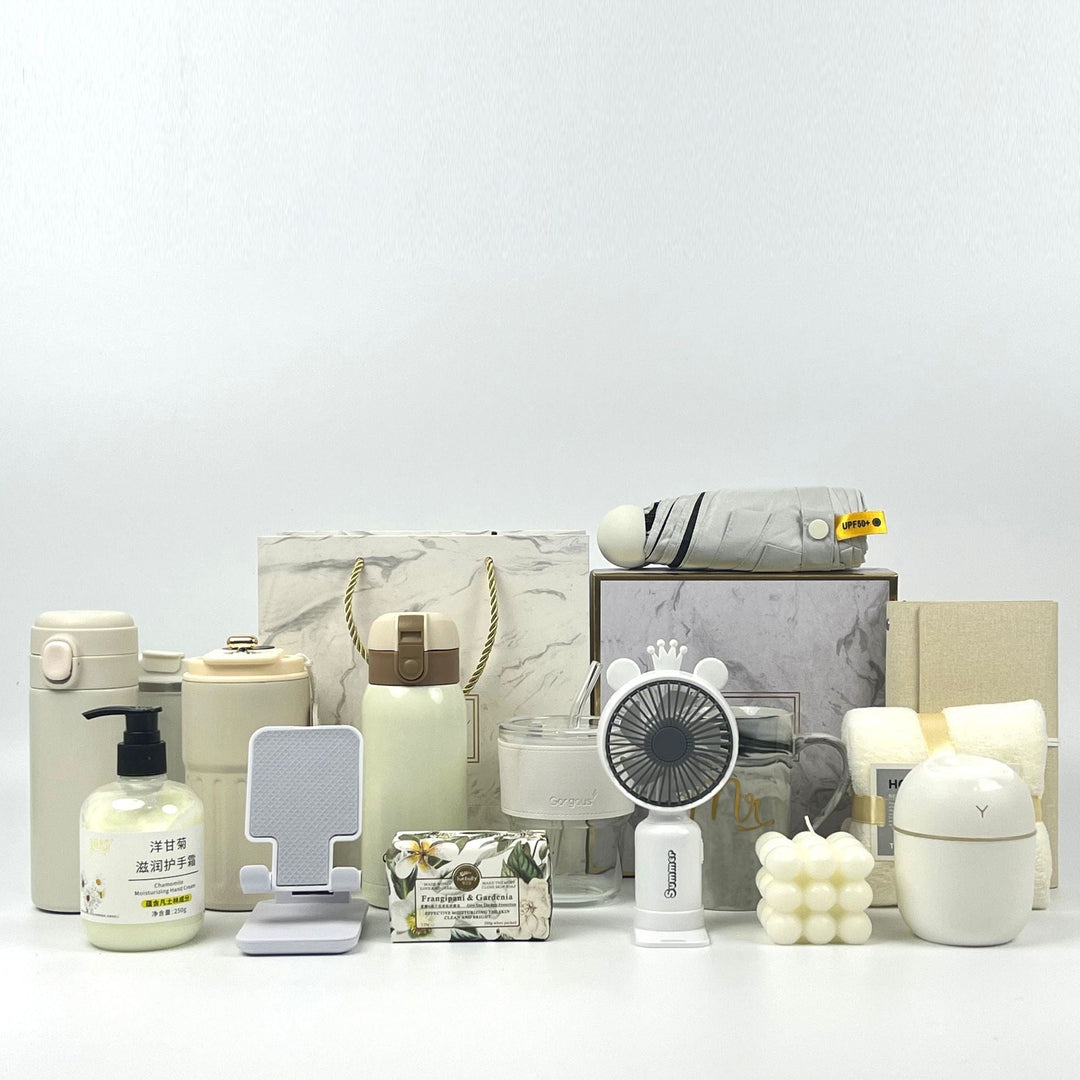 Women's set with coffee mug and portable fan Kalsten